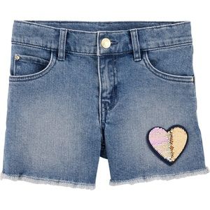 Girls carters shorts size 14